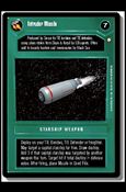 Star Wars: Special Edition Limited (Base Set) card 161 Intruder Missile