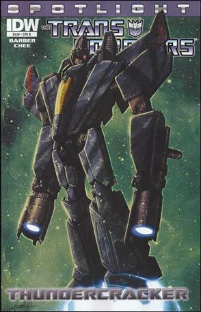Transformers Spotlight: Thundercracker issue 1-B Livio Ramondelli Cover