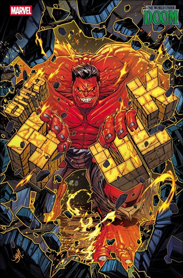 Red Hulk (2025) issue 4-B Jonboy Meyers Cover