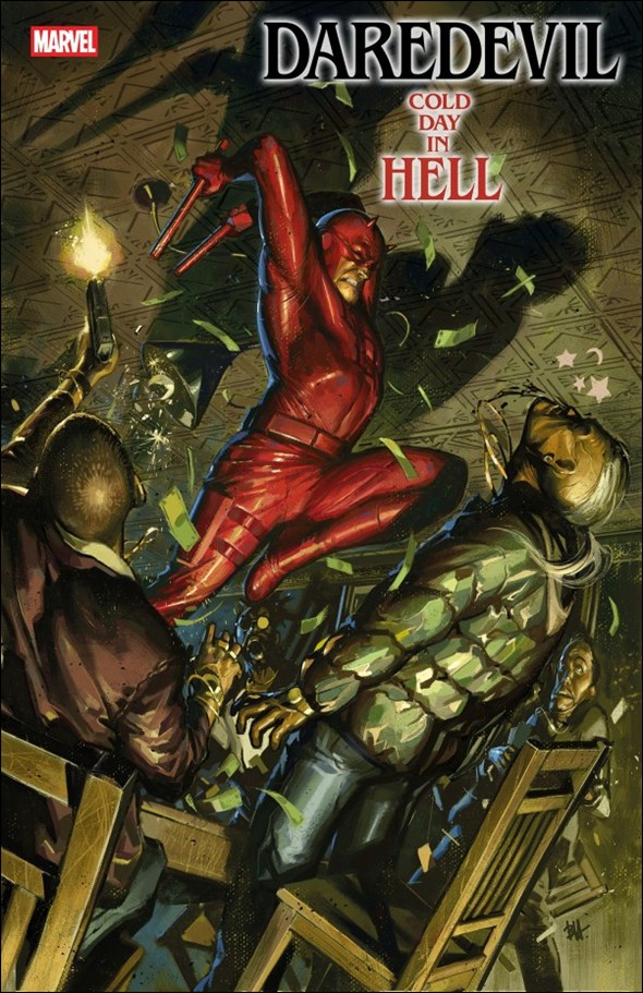 Daredevil: Cold Day in Hell issue 1-E Ben Harvey 1:25 Cover