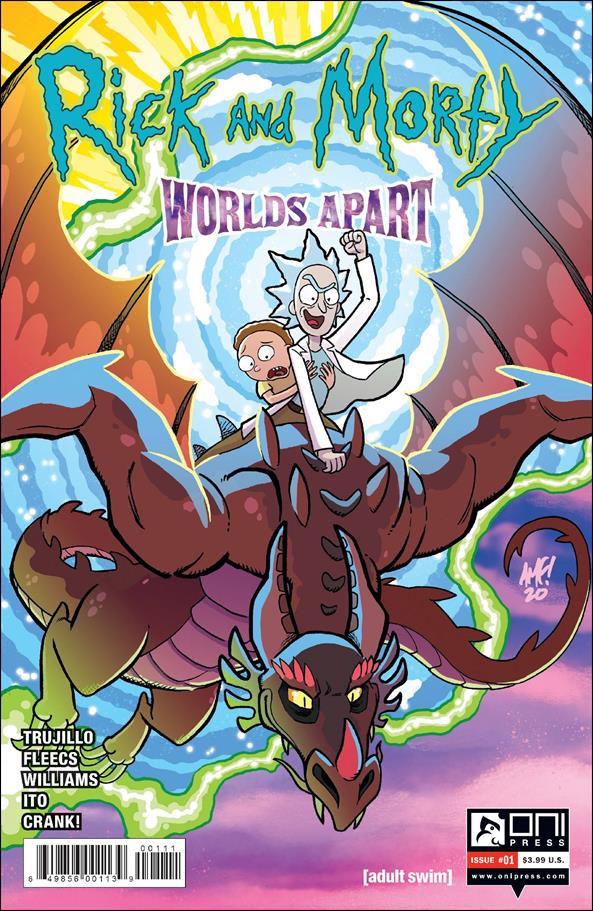 Rick and Morty: Worlds Apart issue 1 Tony Fleecs Cover