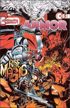Armor (1993) issue 5 Embossed Tyvek Cover