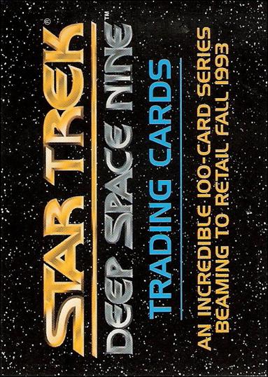 Star Trek: Deep Space Nine (Promo) card nn An Incredible 100-Card Series...