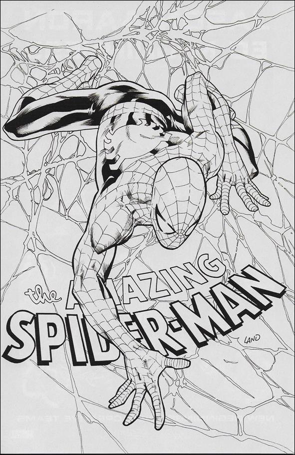 Amazing Spider-Man (1963) issue 798-P Greg Land Texas Children's Hospital B&W Cover