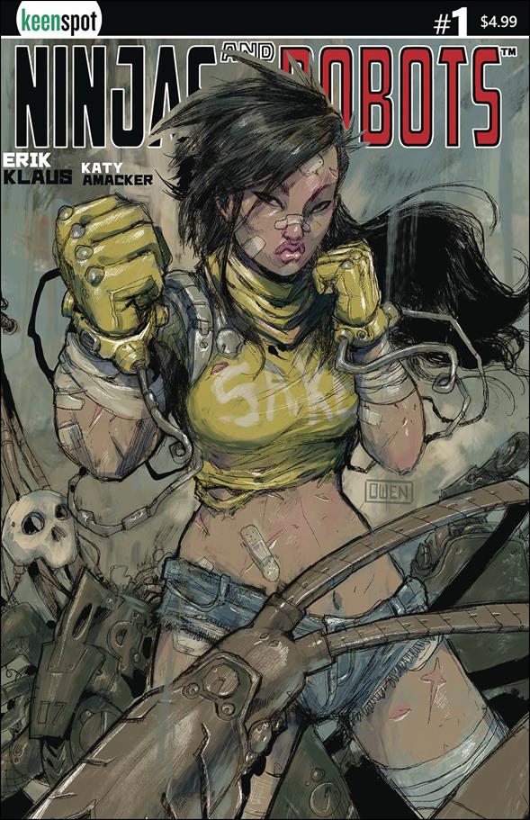 Ninjas and Robots issue 1-B Owen Gieni Cover