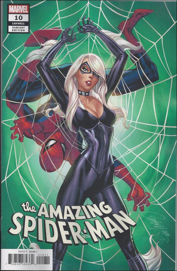 Amazing Spider-Man (2018) issue 10-C J. Scott Campbell Black Cat Cover