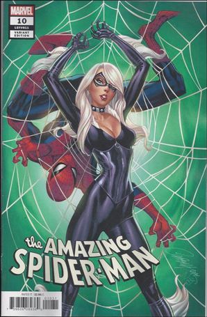 Amazing Spider-Man (2018) issue 10-C J. Scott Campbell Black Cat Cover