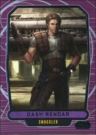 Star Wars Galactic Files (Base Set) card 192 Dash Rendar Smuggler