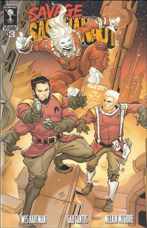 Savage Sasquanaut issue 3 Gab Santos Connecting Cover