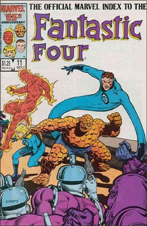 Official Marvel Index to the Fantastic Four issue 11 Wraparound by Keith Pollard