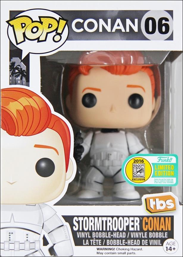 POP! Conan figure 6 Stormtrooper Conan SDCC 2016