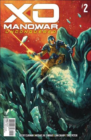 X-O Manowar: Unconquered issue 2-B Valentin Secher Cover
