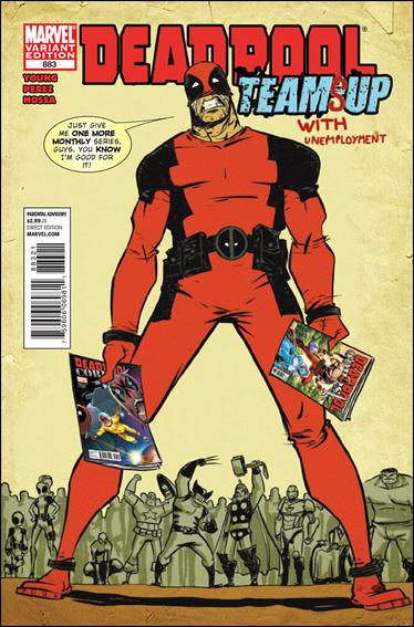 Deadpool Team-Up (2010) issue 883-B Final Issue Cover
