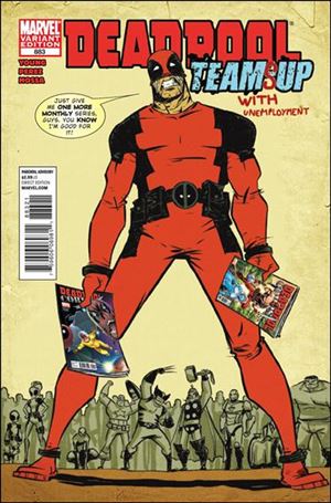 Deadpool Team-Up (2010) issue 883-B Final Issue Cover