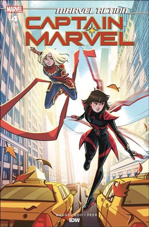 Marvel Action: Captain Marvel (2019) issue 4 Sweeney Boo Cover