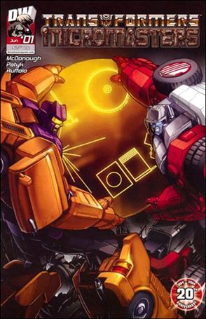 Transformers: Micromasters issue 1-B Don Figueroa Cover
