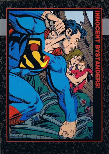 Doomsday: The Death of Superman (Base Set) card 28 Innocent Bystanders!