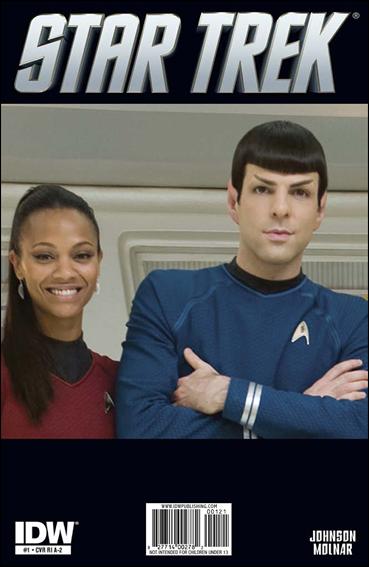 Star Trek (2011) issue 1-D Uhura and Spock Photo Cover