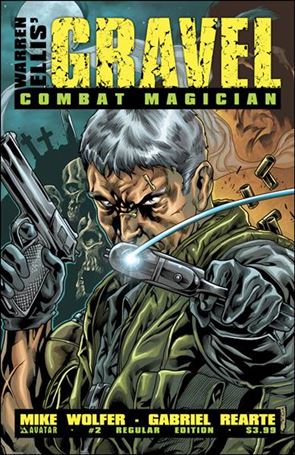 Gravel: Combat Magician issue 2 Standard Cover