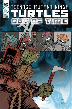 Teenage Mutant Ninja Turtles Annual issue 2023-B Vlad Legostaev Cover