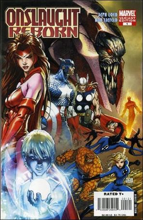 Onslaught Reborn issue 1-B Michael Turner Cover