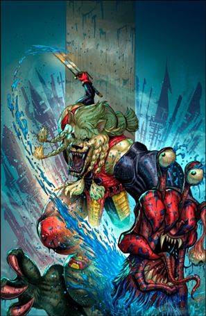 Invincible Universe: Battle Beast issue 3-I Retailer Excl. Chris Marchman Virgin Foil Cover
