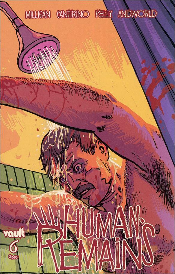Human Remains (2021) issue 6-B Josh Hixson Cover