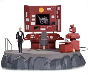 Batman Animated (Deluxe) figure 4 Batcave with Alfred