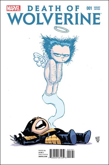 Death of Wolverine issue 1-D Skottie Young Baby Cover