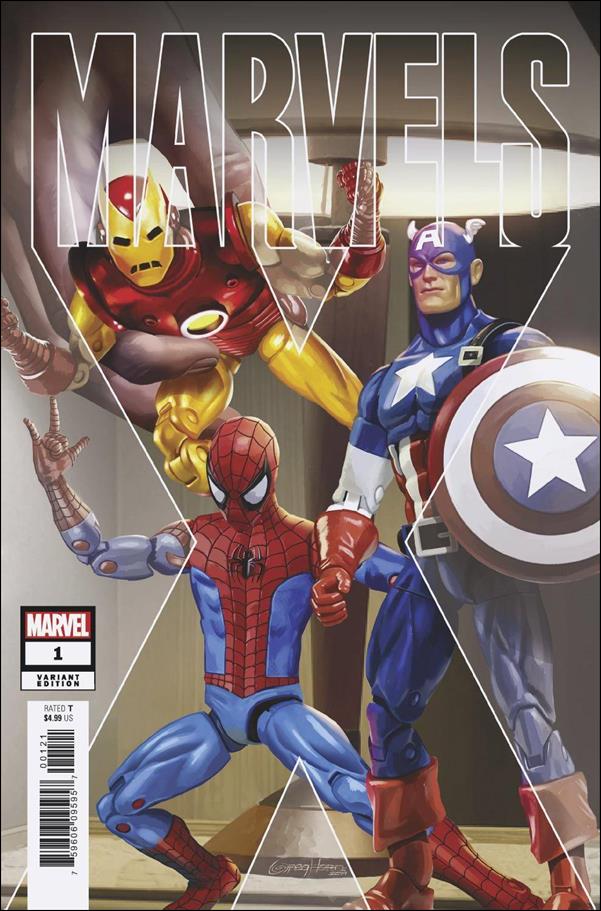 Marvels X issue 1-D Greg Horn 1:50 Cover