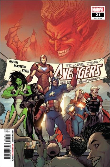 Avengers (2018/07) issue 21 Stefano Caselli Cover