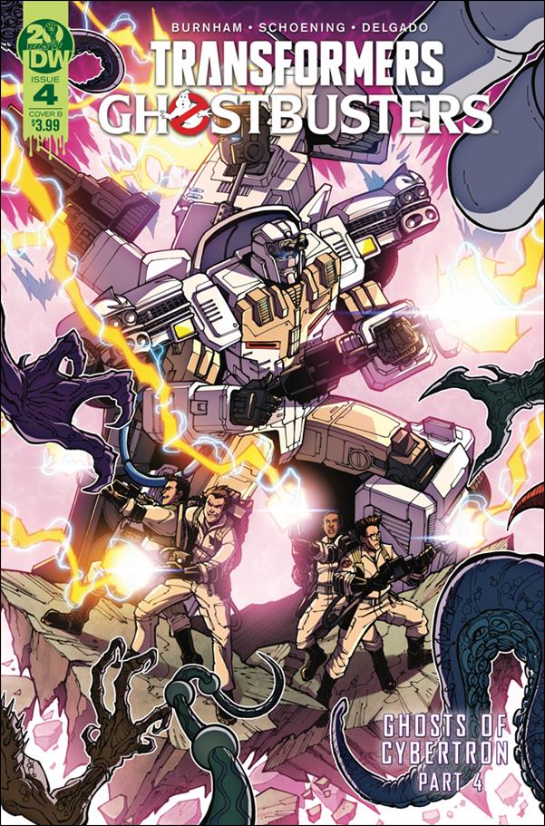 Transformers/Ghostbusters issue 4-B Alex Milne Cover