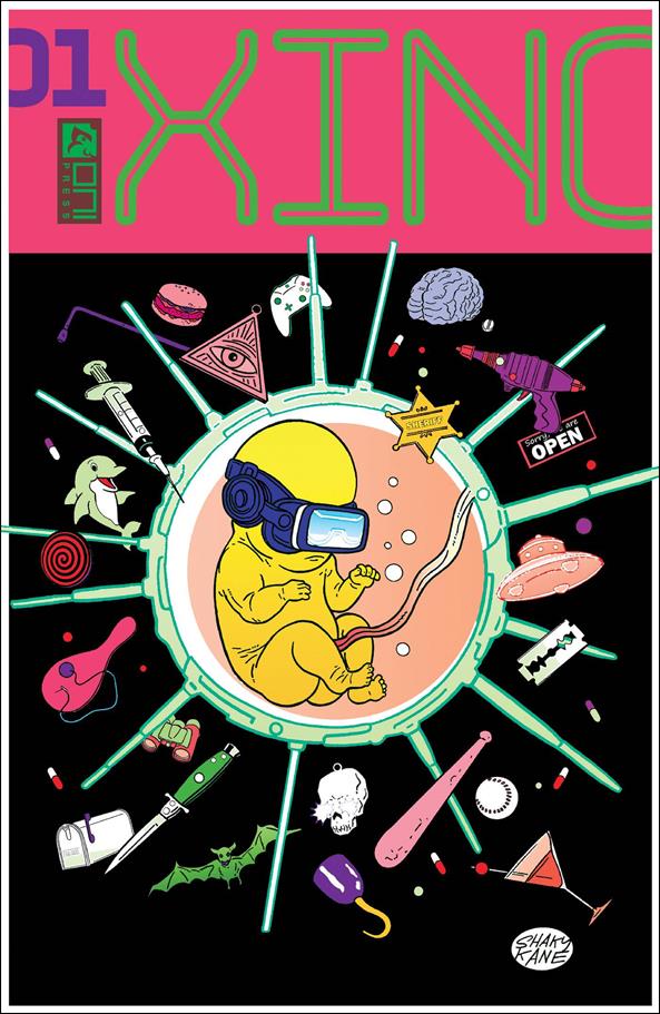 Xino issue 1-D Shaky Kane Cover