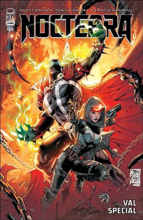 Nocterra: Val Special issue nn-H Tony S. Daniel Spawn Cover