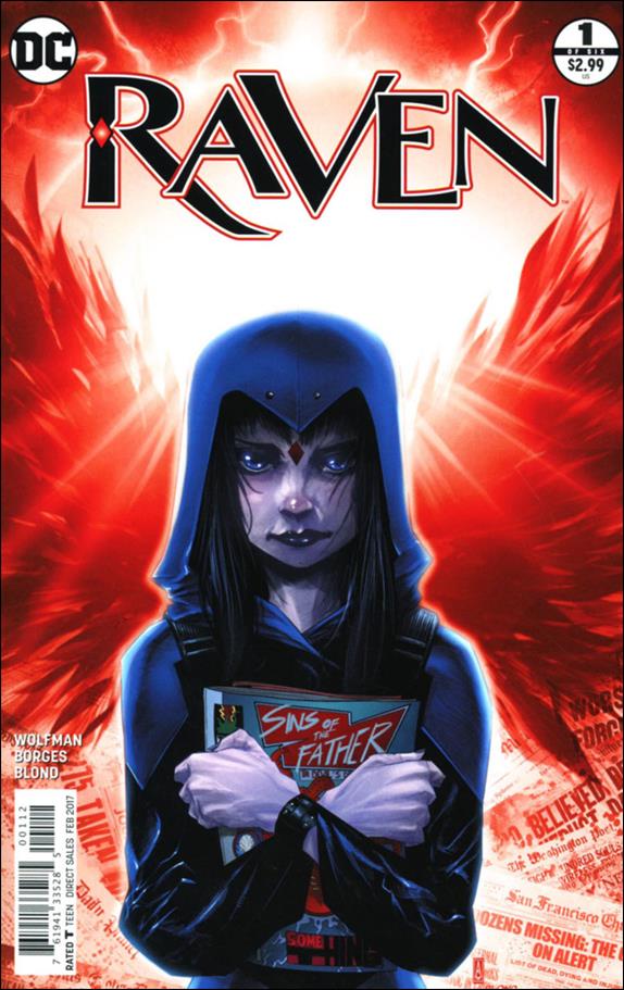 Raven (2016) issue 1-B 2nd Printing Cover
