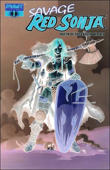 Savage Red Sonja: Queen of the Frozen Wastes issue 1-E Frank Cho Negative 1:25 Cover