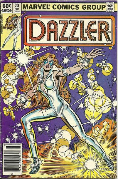 Dazzler (1981) issue 20-B Newsstand Cover