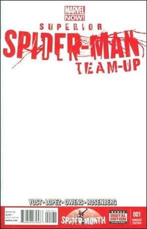 Superior Spider-Man Team-Up issue 1-D Blank/Sketch Cover