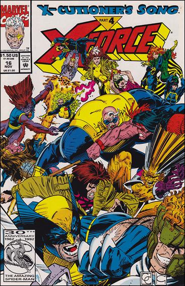 X-Force (1991) issue 16-B Unbagged