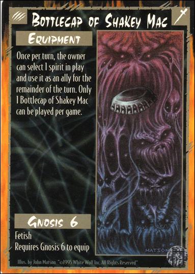 Rage Limited (Base Set) card 30 Bottlecap of Shakey Mac 