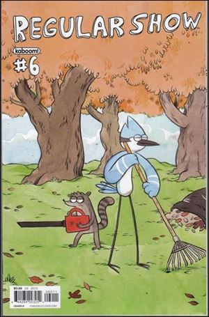 Regular Show issue 6-B Kelly Bastow Comics