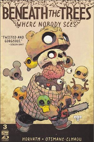 Beneath the Trees Where Nobody Sees issue 3-D Jesse Lonergan Cover (2nd Printing)