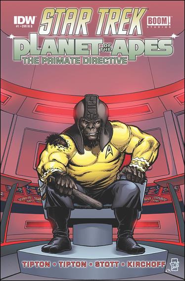 Star Trek/Planet of the Apes: The Primate Directive issue 1-E Tone Rodriguez Cover