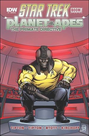 Star Trek/Planet of the Apes: The Primate Directive issue 1-E Tone Rodriguez Cover