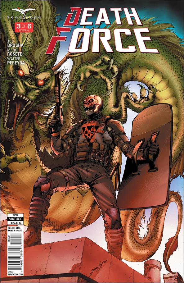 Death Force issue 3 Jose Luis Cover