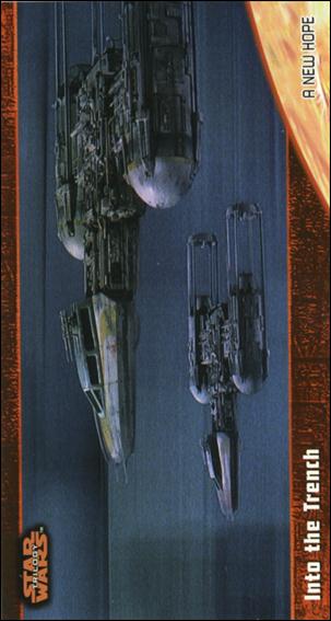 Star Wars Trilogy Widevision (Base Set) card 22 Into the Trench
