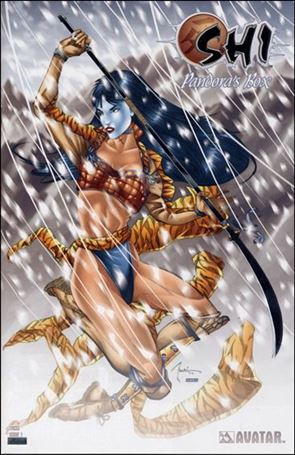Shi: Pandora's Box issue 1-E Platinum Foil Cover