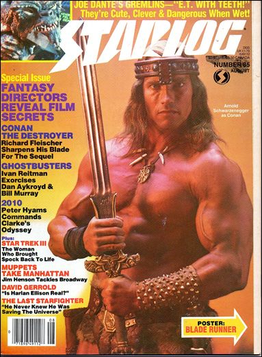Starlog issue 85 Gatefold Photo Cover