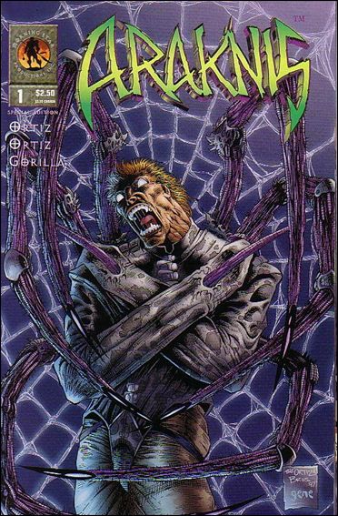 Araknis: Retribution issue 1 Ortiz Cover 