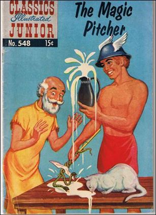 Classics Illustrated Junior issue 548 Contains Coming Next Ad